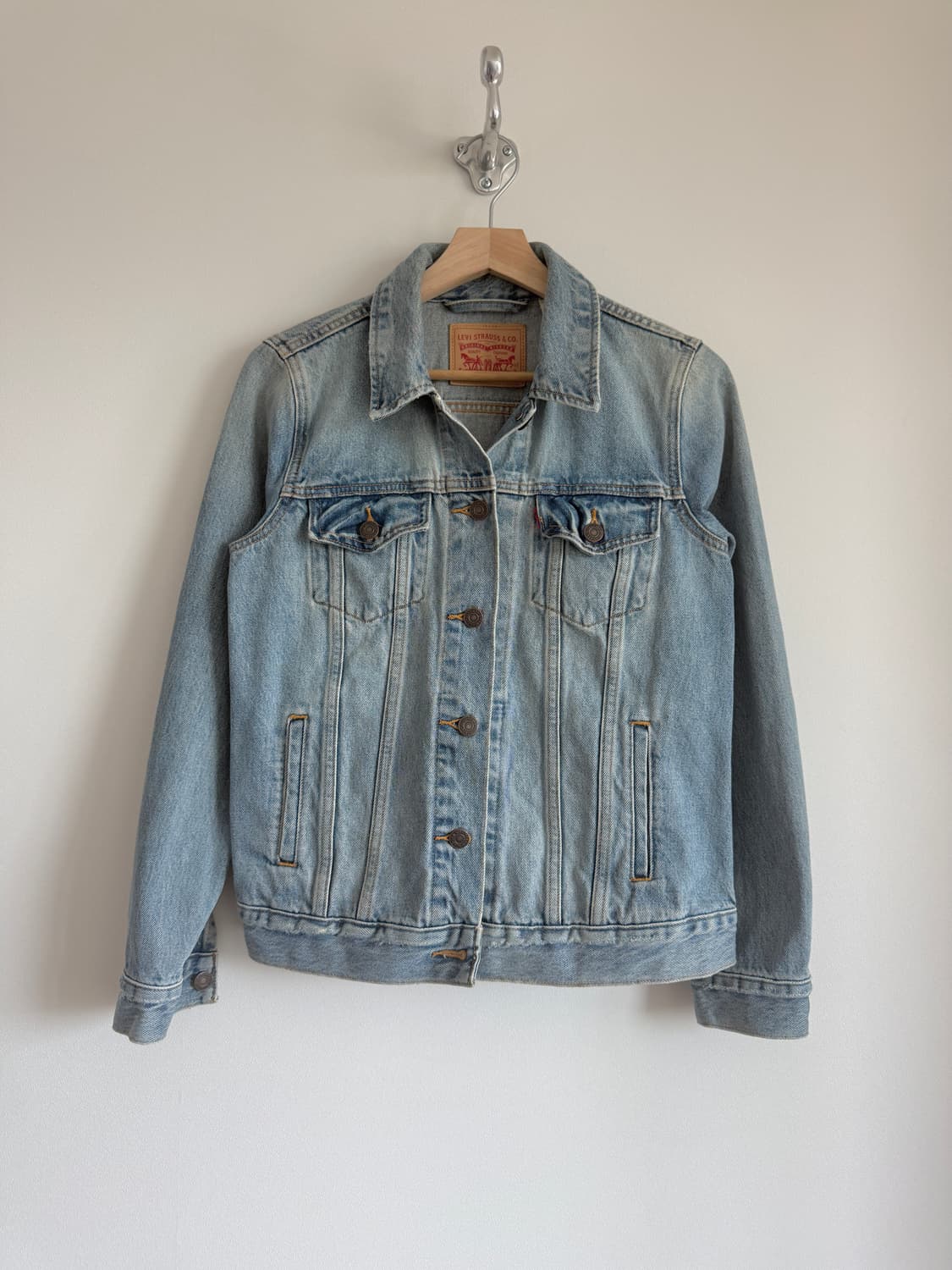 리바이스(Levi's) 데님 트러커 자켓(레드탭 손상) 상품이미지1