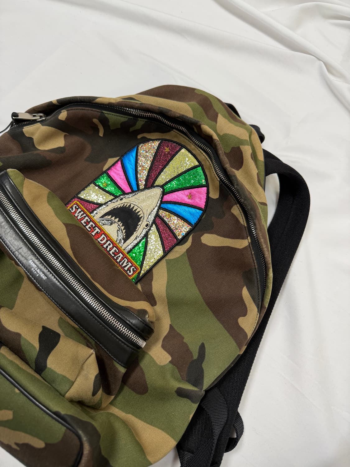 생로랑 by 에디슬리먼 샤크 카모 백팩 상품이미지2