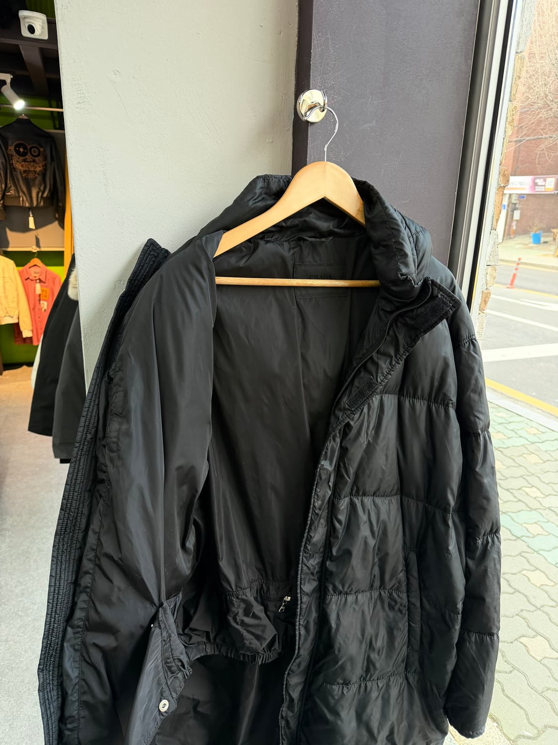 .52/ 프라다 00s 아카이브 다운 롱패딩 점퍼 상품이미지6