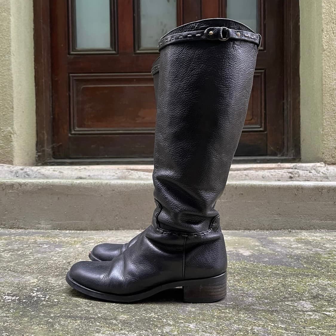 츠모리치사토 레더 롱부츠 220 상품이미지2