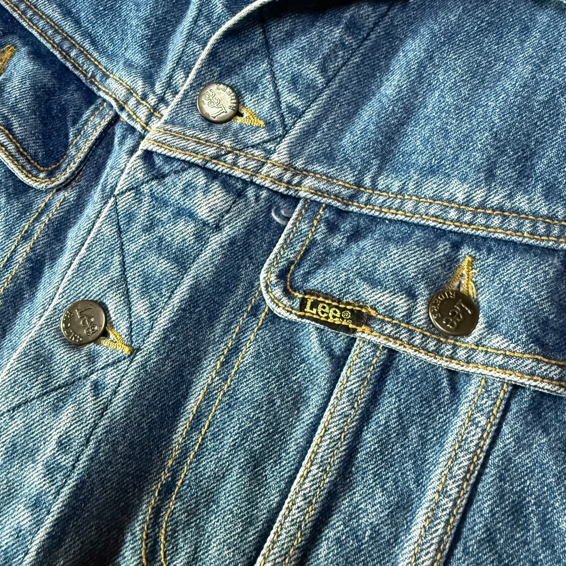 80-90‘s Lee 데님 트러커 자켓 95 상품이미지4