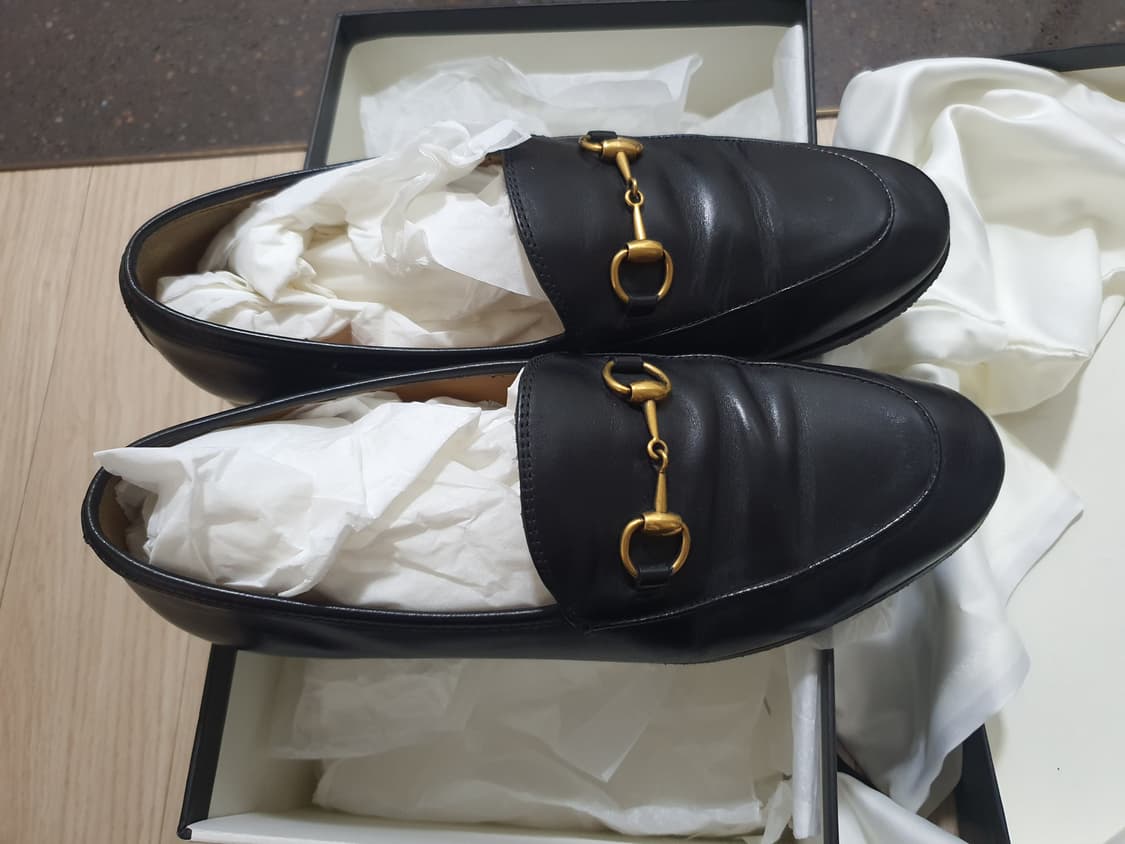 구찌 여성 홀스빗 로퍼 블랙  37사이즈(240mm) 상품이미지3