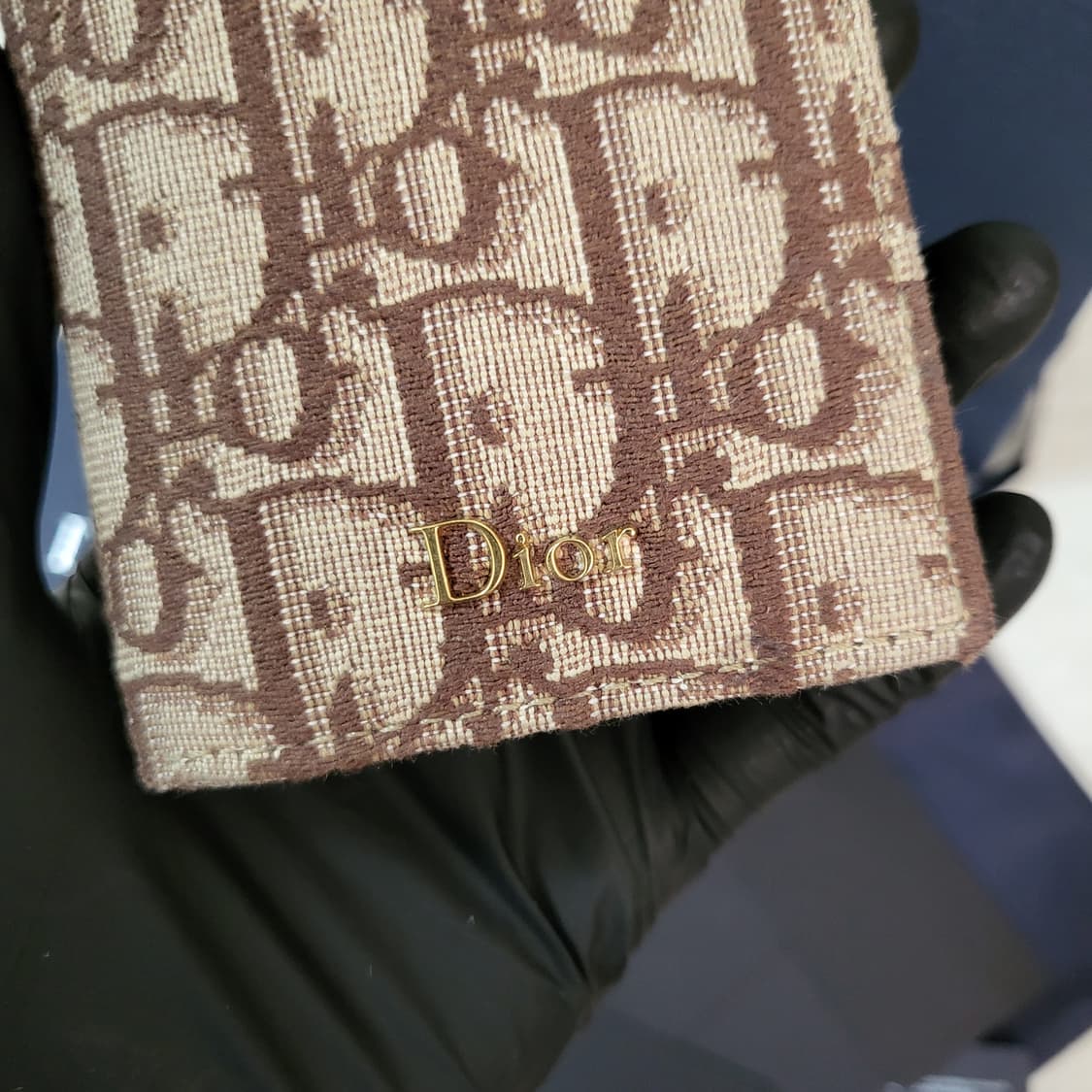 [유일매물/새상품급] 디올 오블리크 오거나이저 카드지갑 브라운 상품이미지4