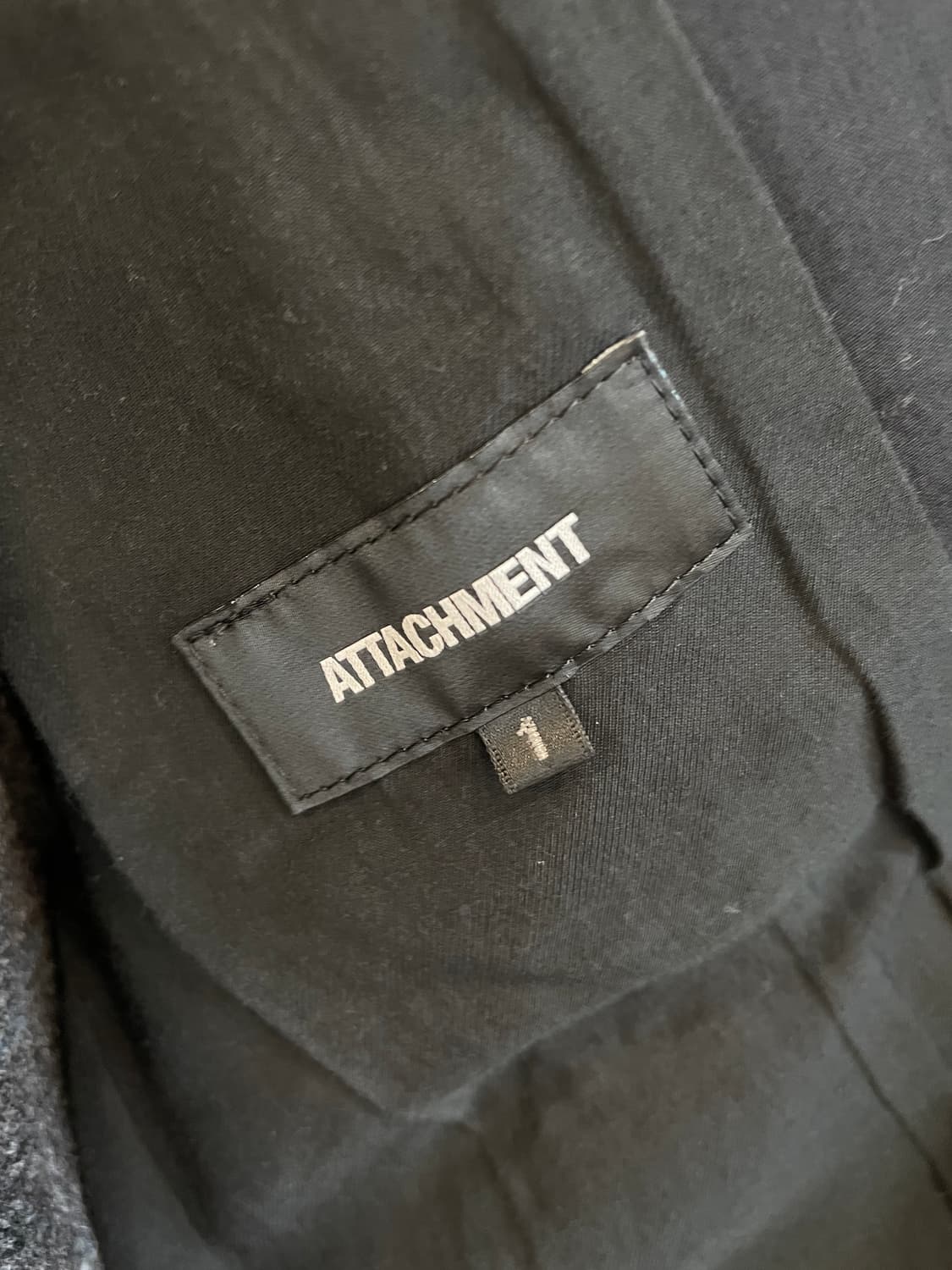 어태치먼트 울 패널 해링턴 자켓 상품이미지9