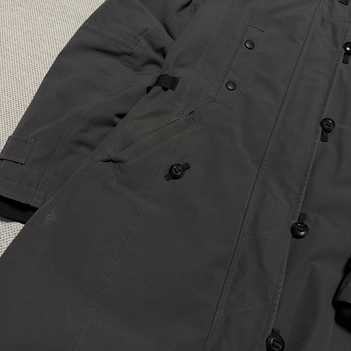 캐나다구스 우먼스 퍼 롱패딩 XS 상품이미지4