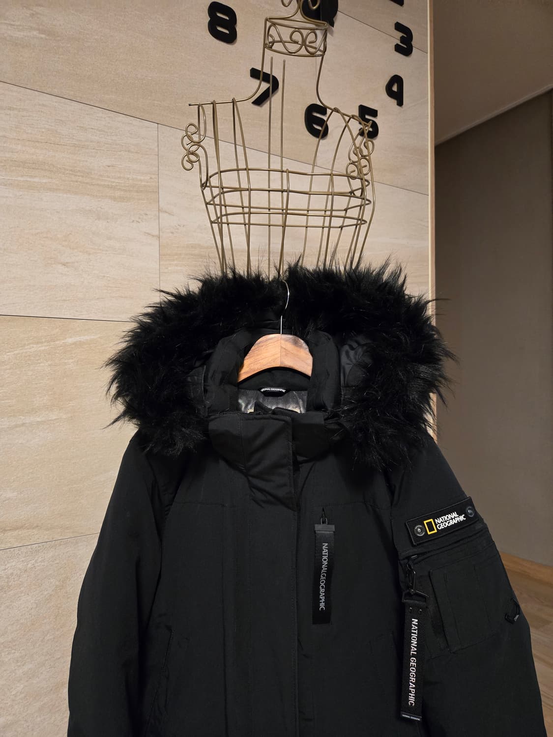 [90/s] 내셔널지오그래픽 여성 구스 패딩 상품이미지2