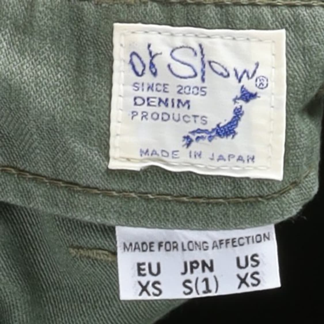 오어슬로우 Orslow Fatigue Pants 상품이미지8