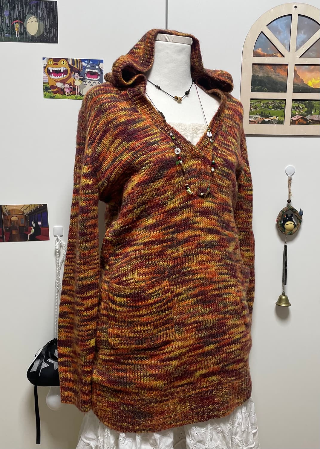 하구미 니트후드 #모리걸 #하구미 상품이미지4