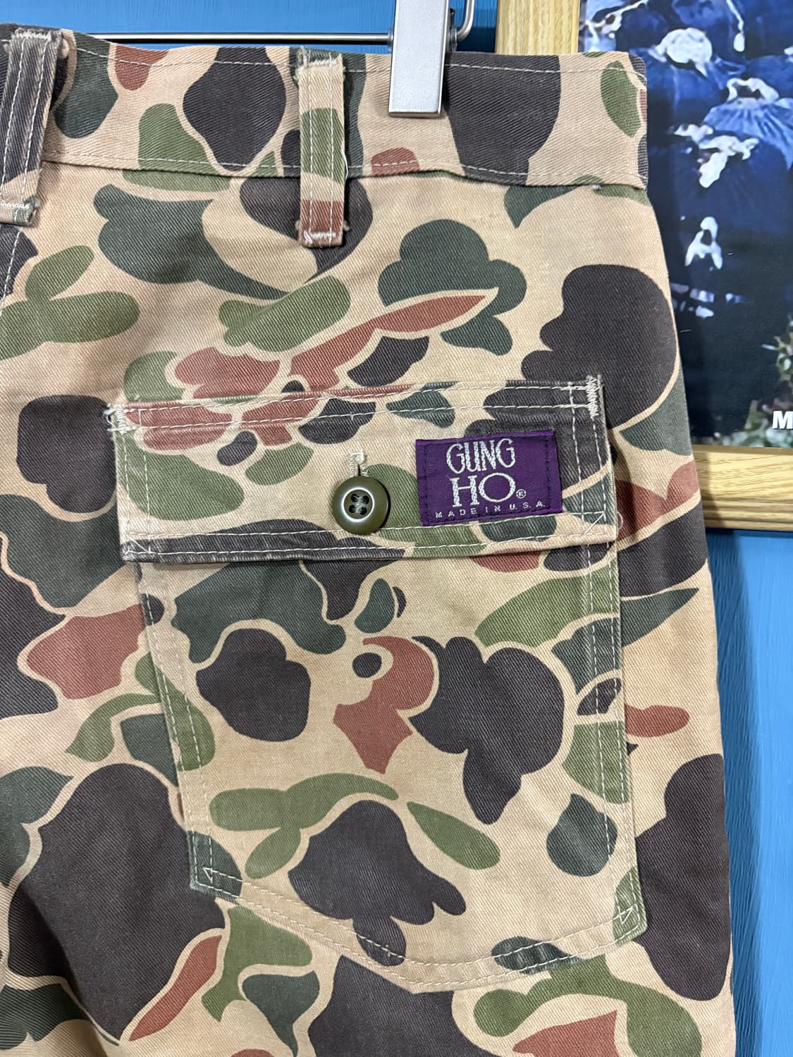90's USA Gung ho duck camo fatigue pant. 상품이미지6