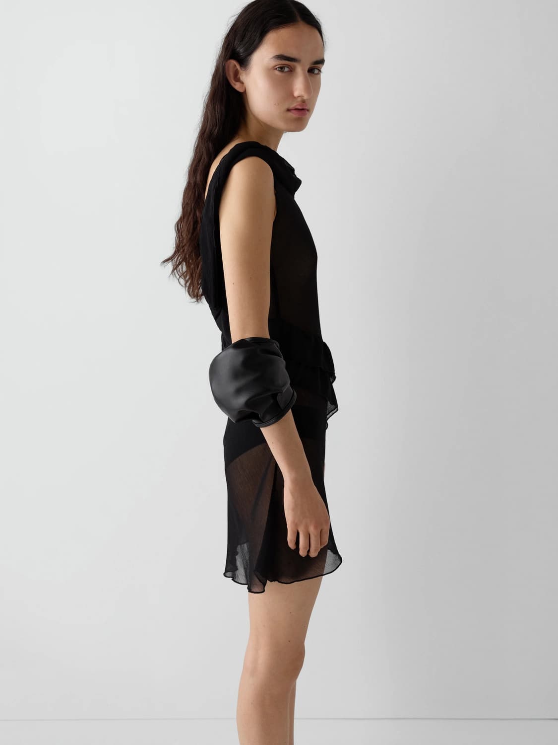 F/ 기마구아스 26SS 펄세라 아일릿 백/ 블랙 상품이미지4