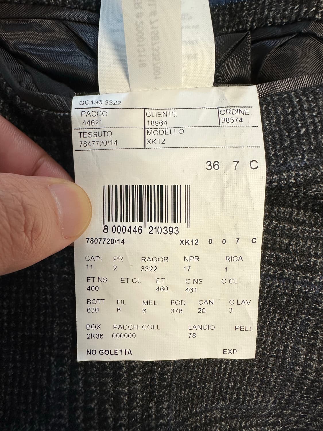 폴로 랄프로렌 글렌체크 모직 자켓 커스텀핏 36s 상품이미지10