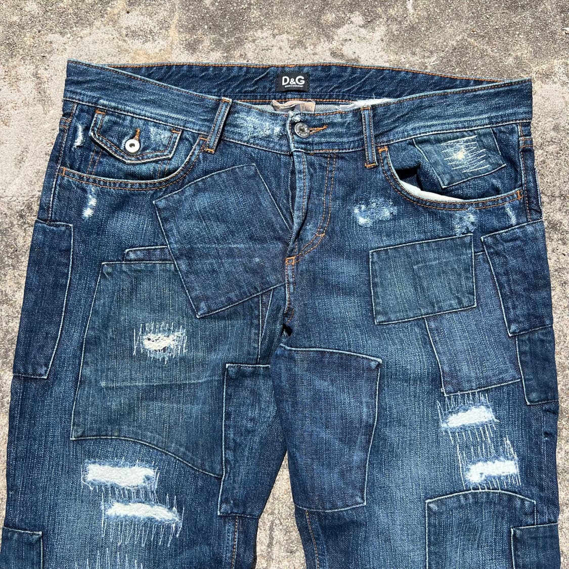 돌체앤가바나 패치워크 진 상품이미지2