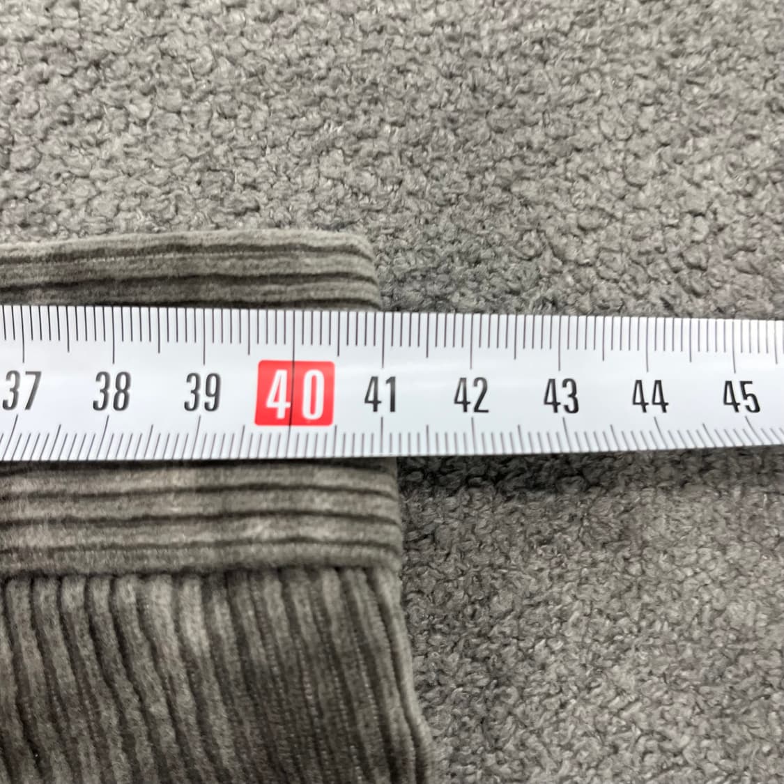 34 입생로랑 뿌르옴므 그레이 코듀로이 팬츠 상품이미지9