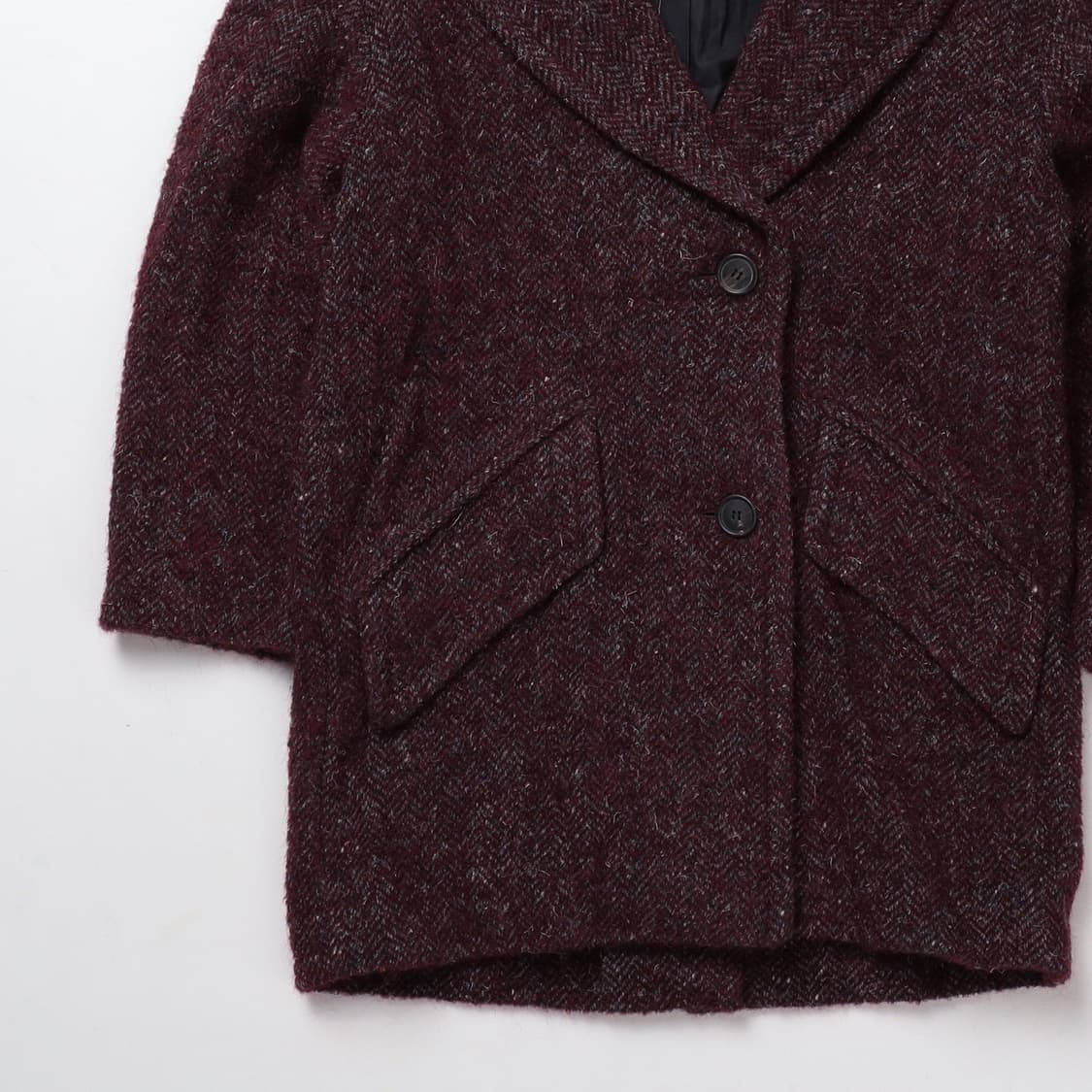 ISABEL MARANT 헤링본 빅카라 코트   상품이미지3