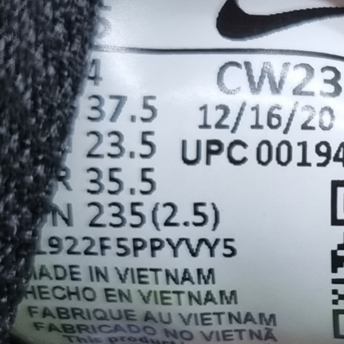 나이키 크레이터 임펙트 여성운동화235 상품이미지6