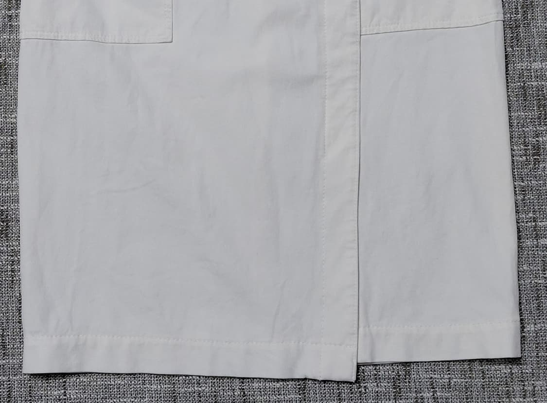 PINKY&DIANNE 골드벨트 랩 미디 스커트 (화이트/36) 상품이미지3