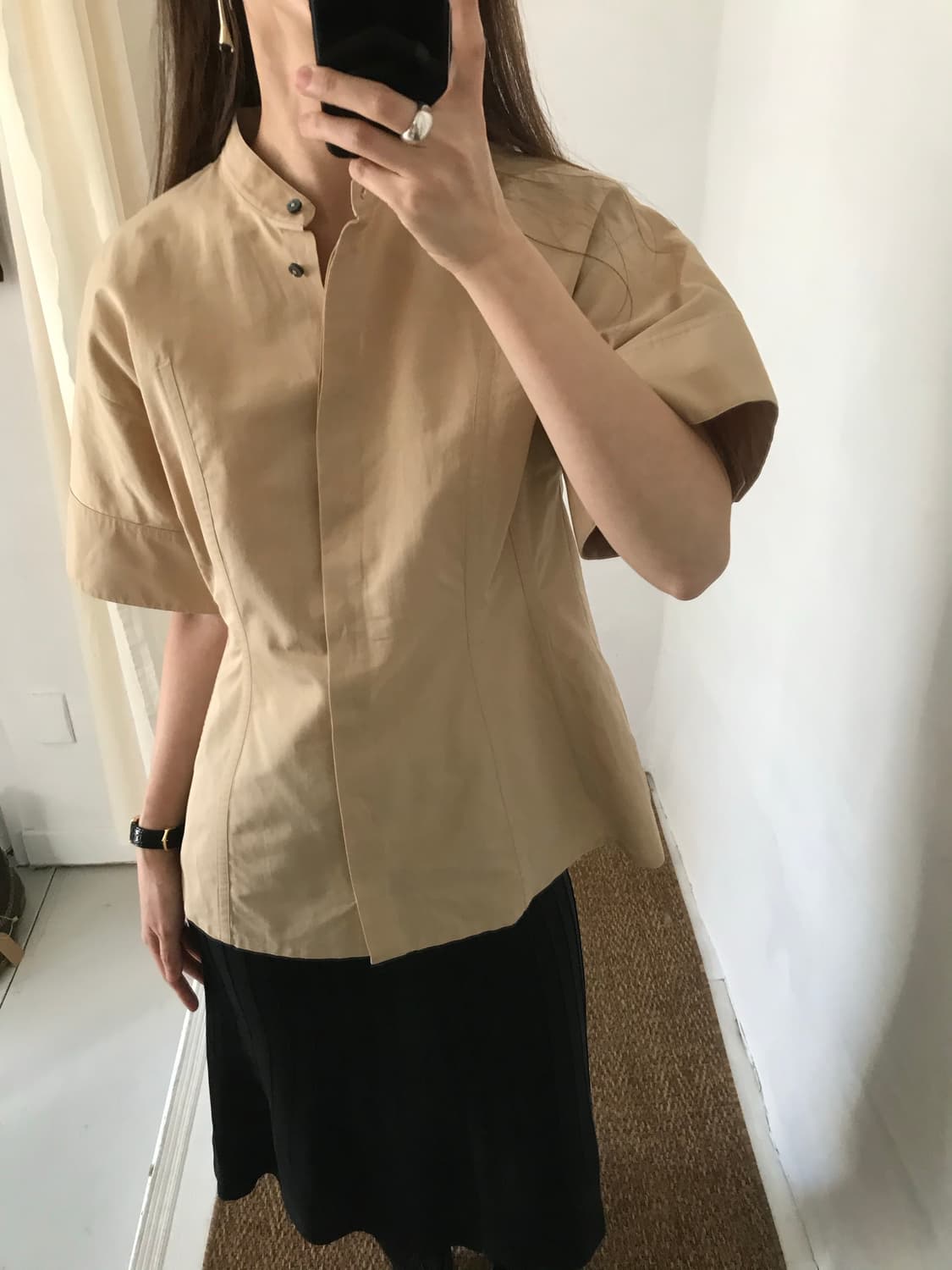 simple line shirt 상품이미지3