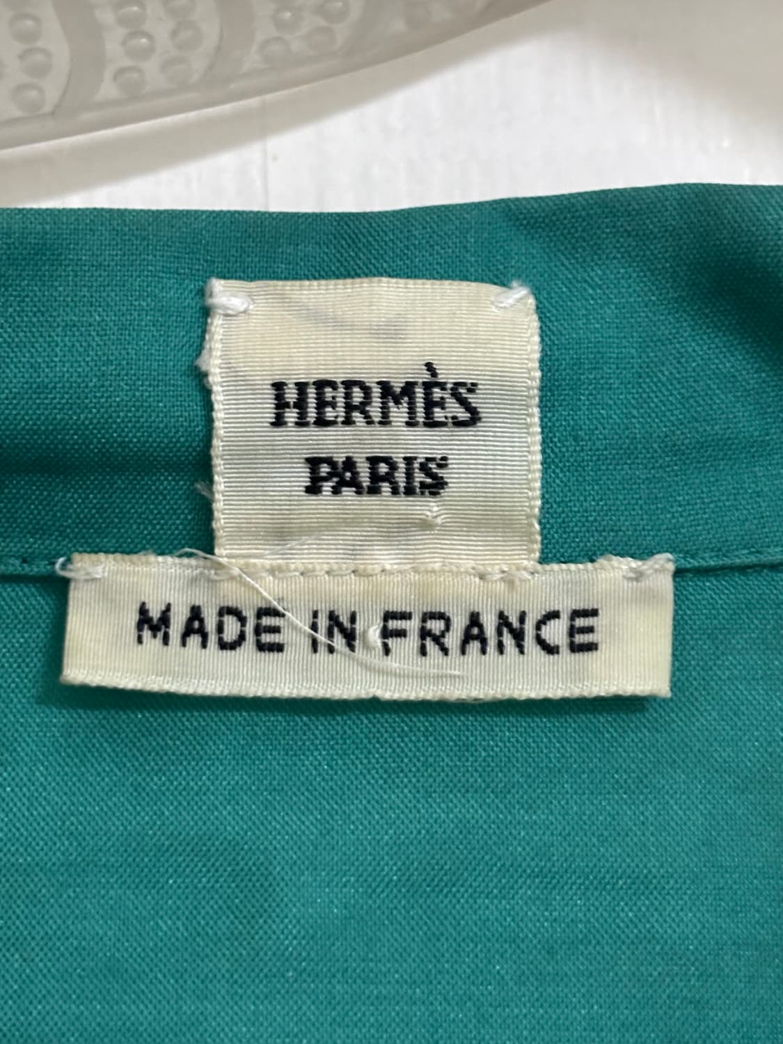 에르메스파리 실크 셔츠 40size 상품이미지2