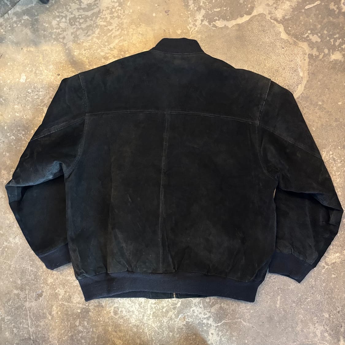 올드 돈피 스웨이드 블루종 자켓 상품이미지2