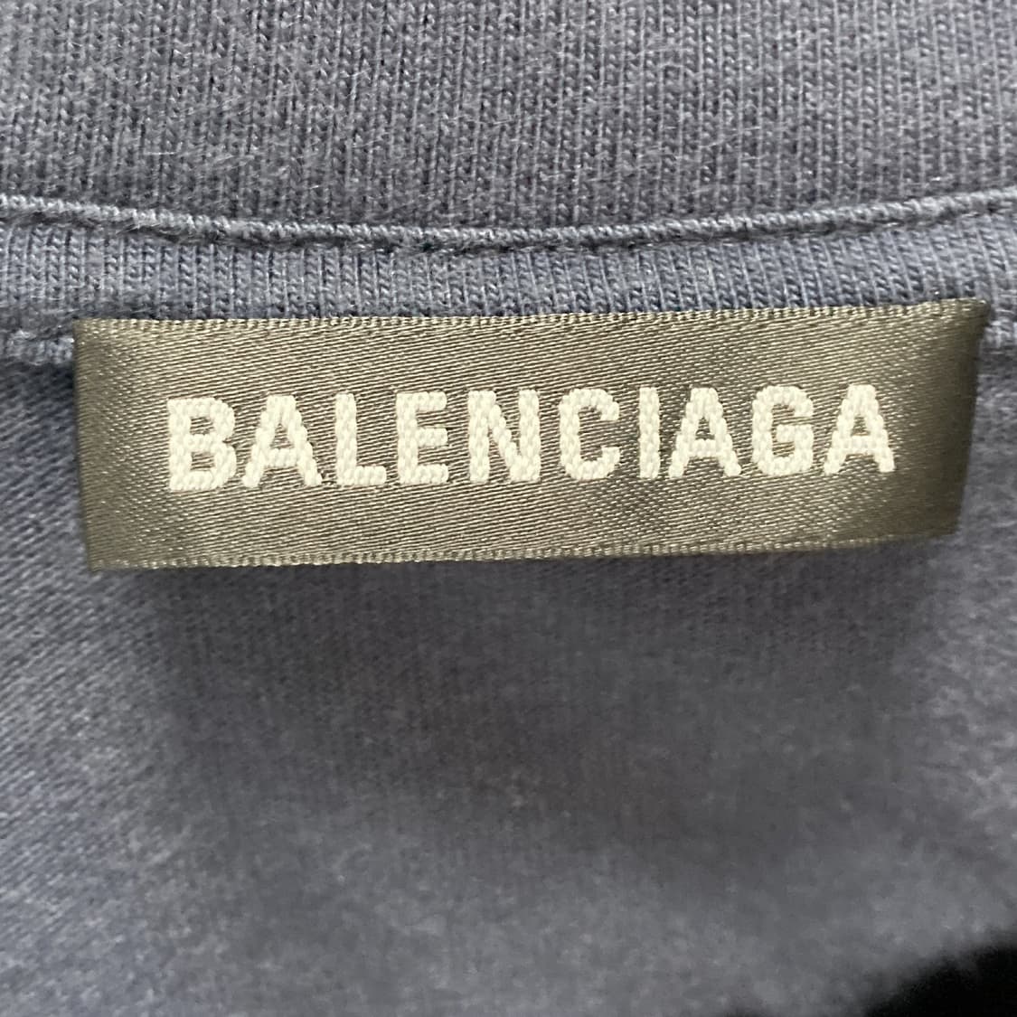 발렌시아가 정품 PARIS로고자수 반팔티 M  상품이미지4