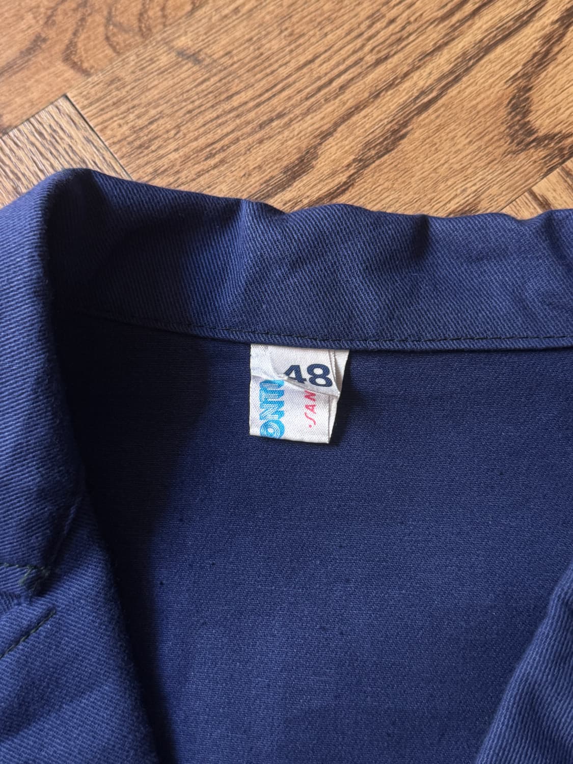 [M]빈티지 배드포드 타입 네이비 트윌코튼 프렌치 워크 자켓 상품이미지2