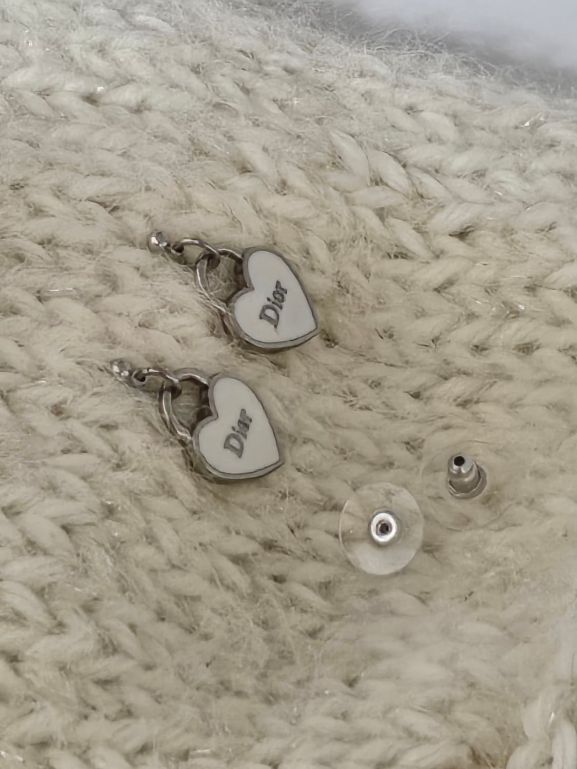 925실버 디올 정품 빈티지 귀걸이 업사이클링 상품이미지2