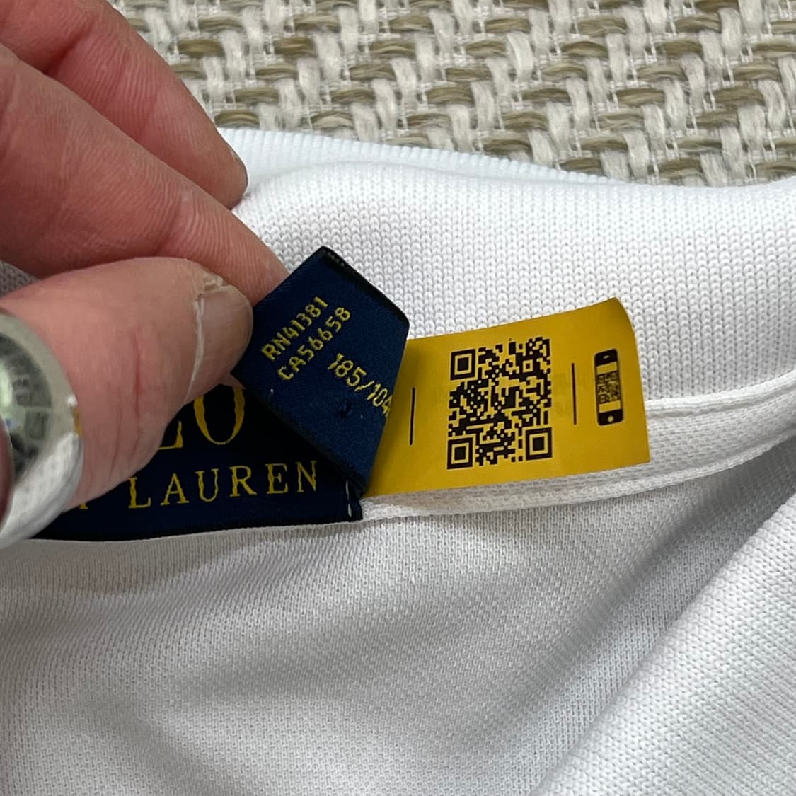 폴로 랄프로렌 신형큐알 카라반팔티 r3389 상품이미지6