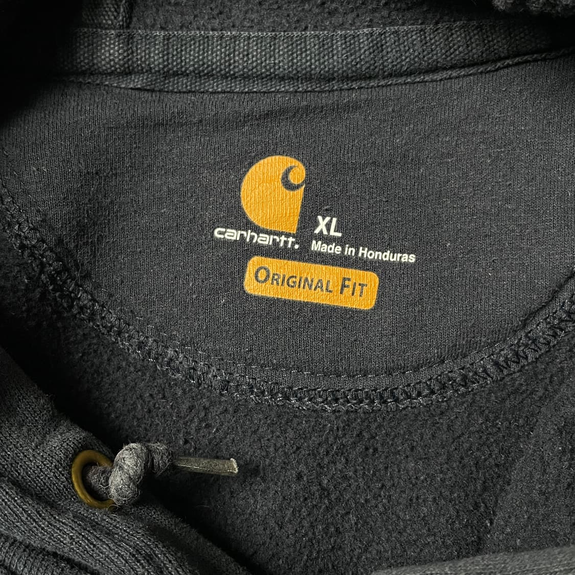 CARHARTT 칼하트 빈티지 네이비 기모 후드티 A00855 상품이미지9