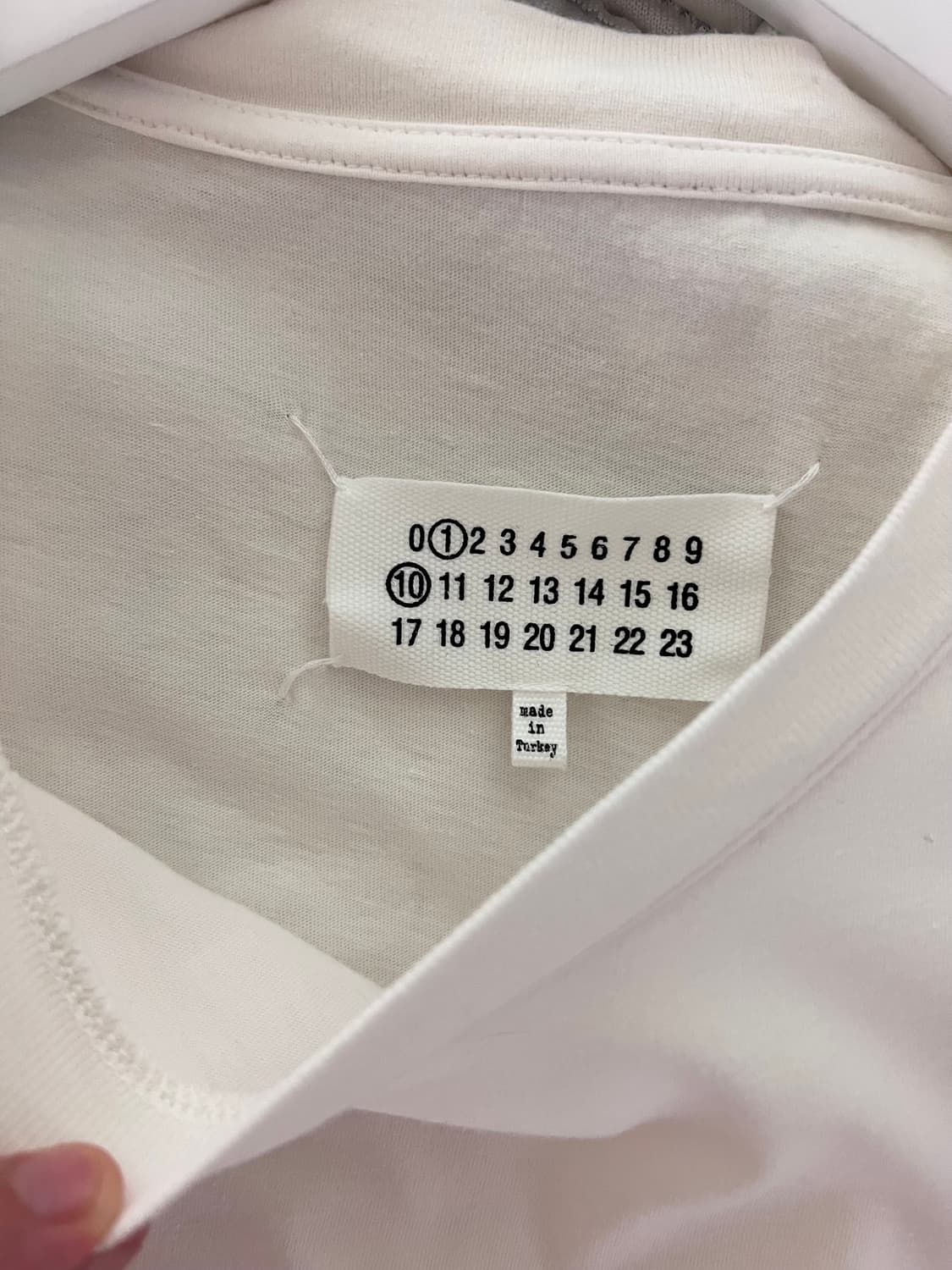martin margiela ➀ ➉ tee 상품이미지1