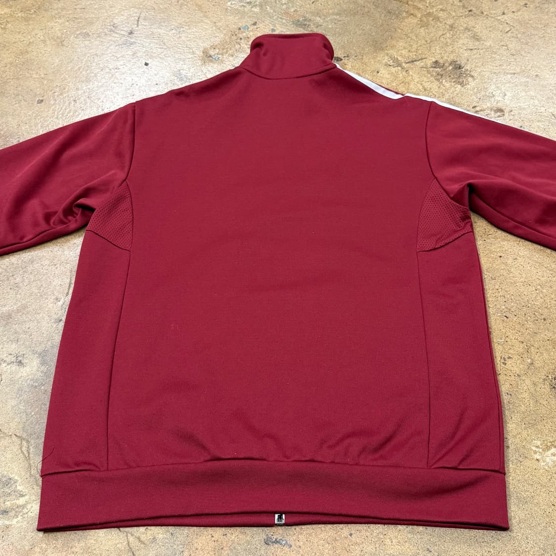 [정품/105] 아디다스 삼선 트랙탑 버건디 져지 b14 상품이미지4