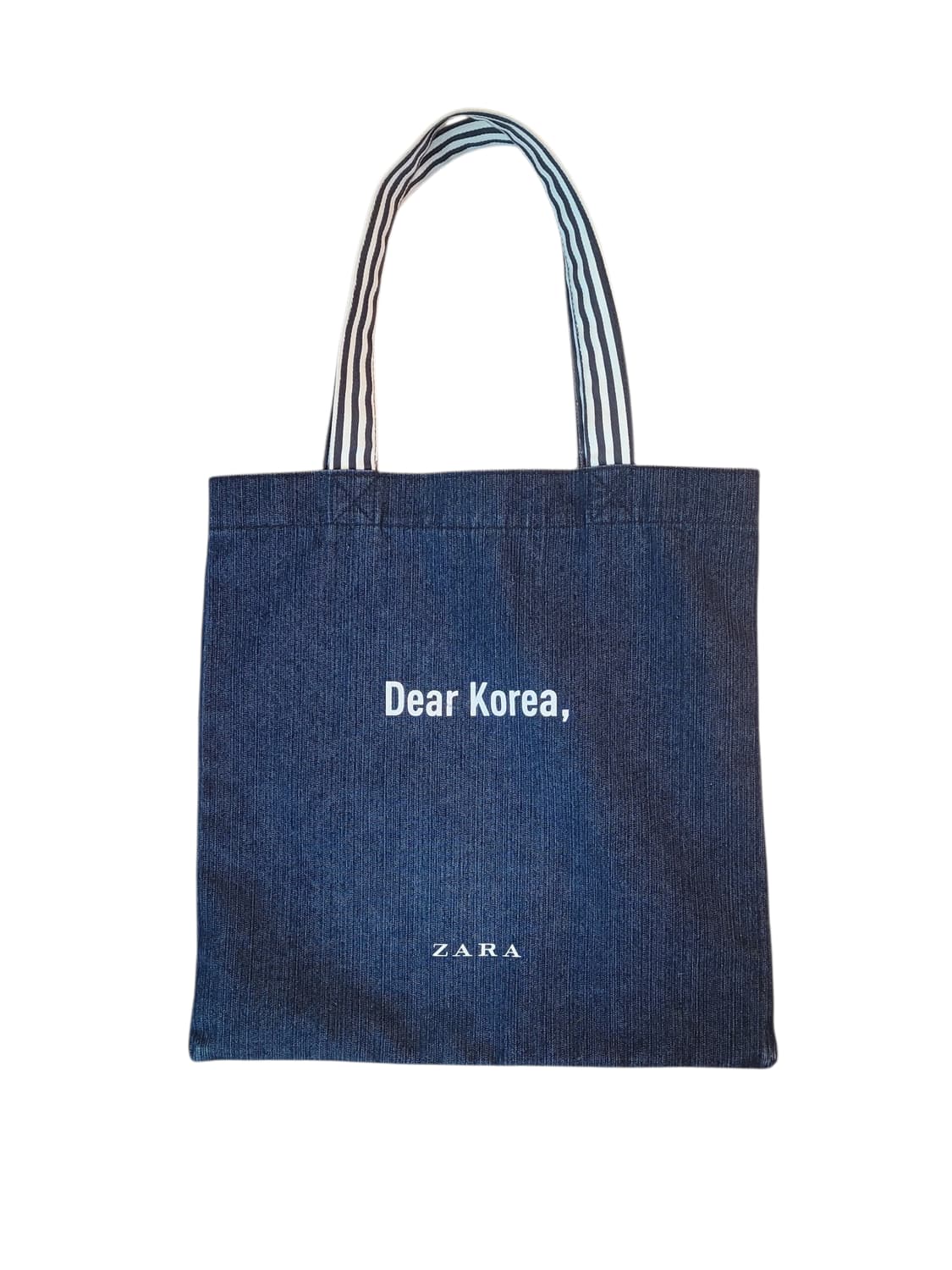 Zara 자라 데님 청 에코백 상품이미지2