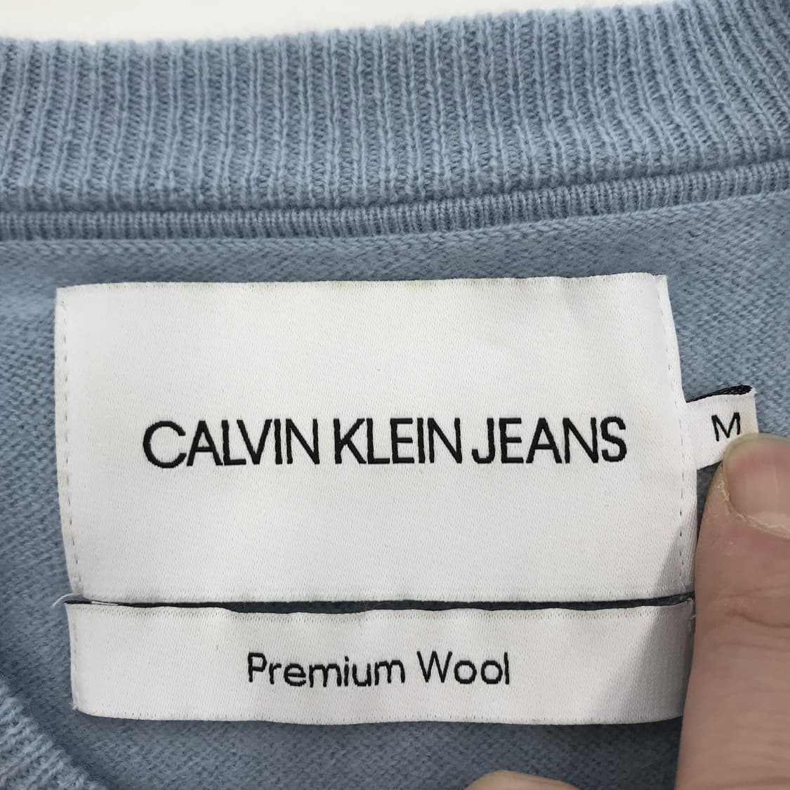 캘빈클라인 CK 프리미엄 울100프로 니트 [여성M] 상품이미지4