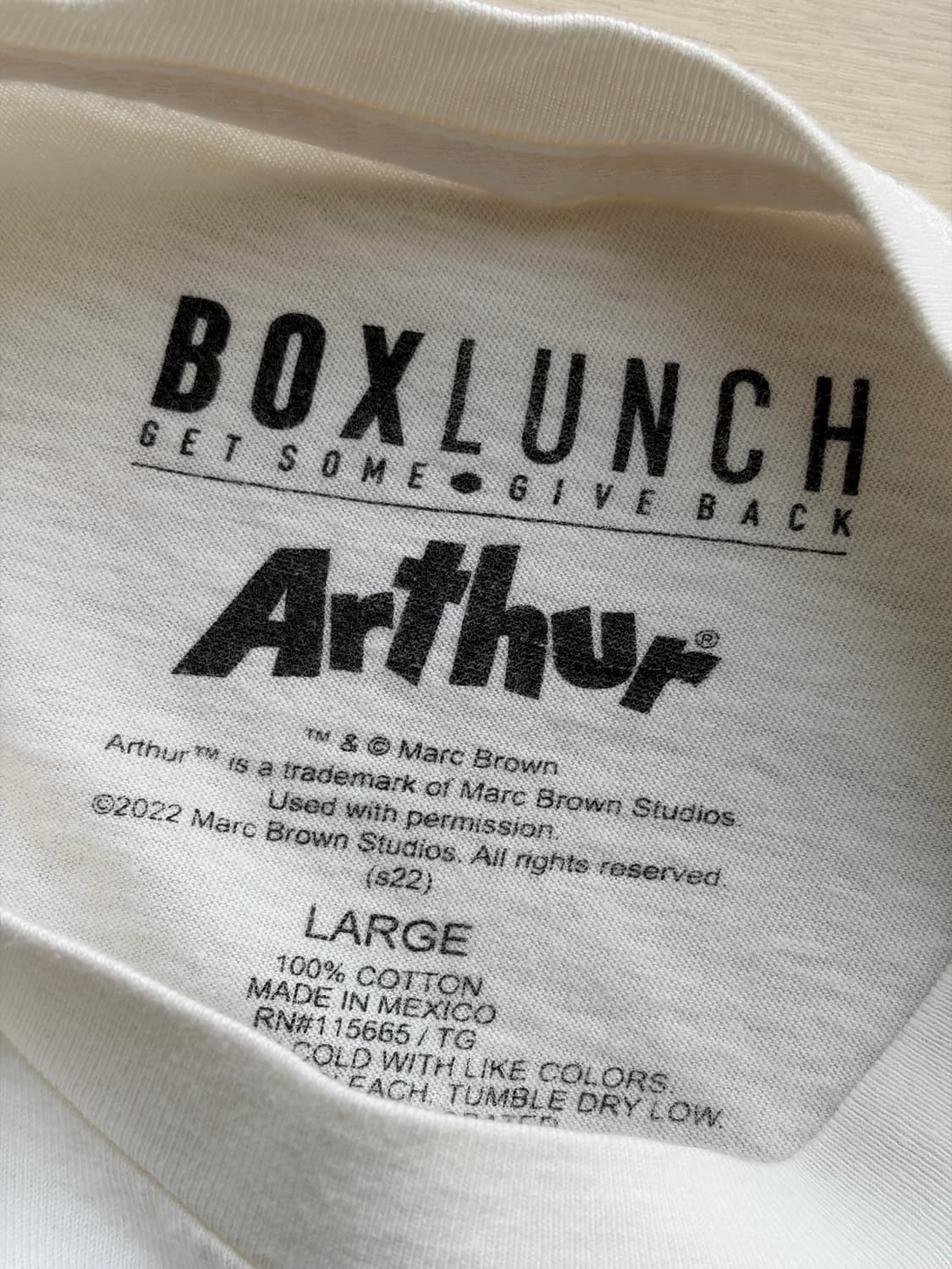 아메리칸 빈티지 Arthur 오피셜 굿즈 티셔츠 L (97-100) 상품이미지5