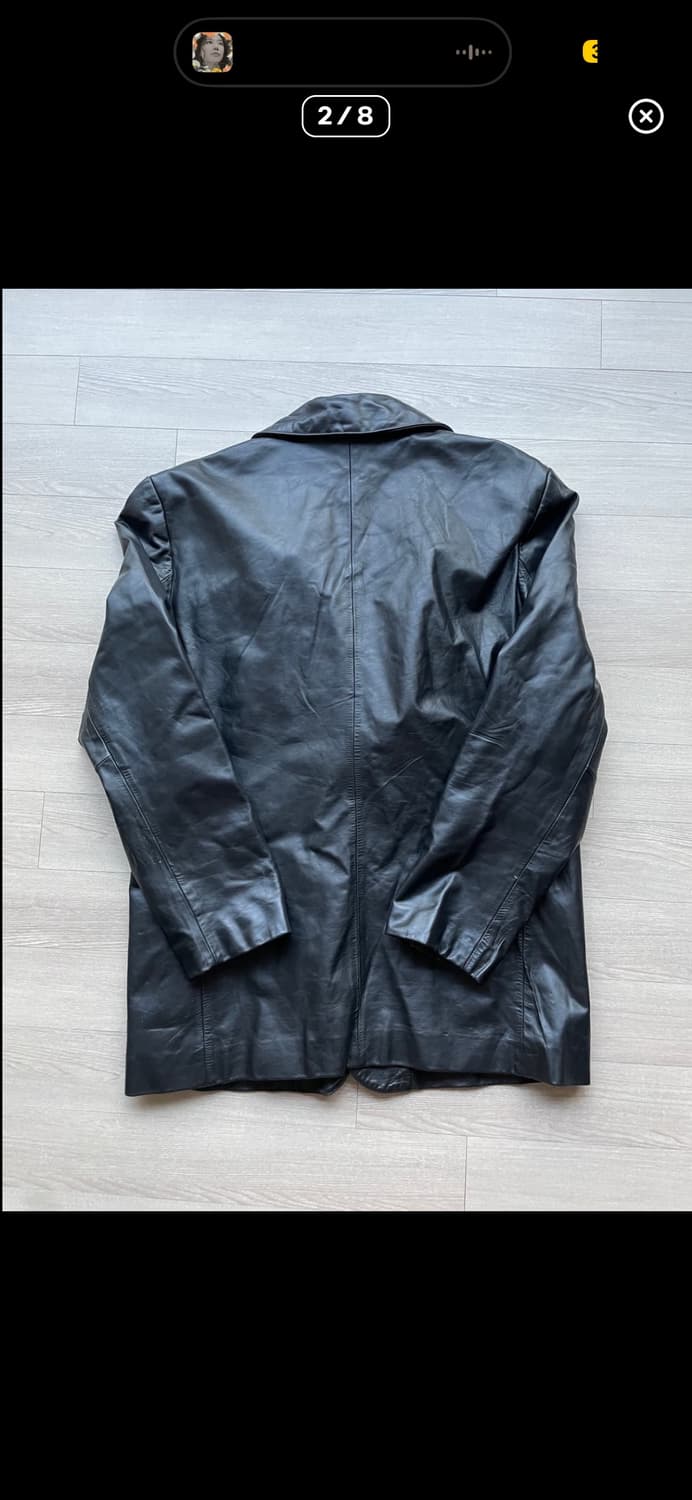 90s 올드갭 레더 블레이저 자켓 상품이미지2