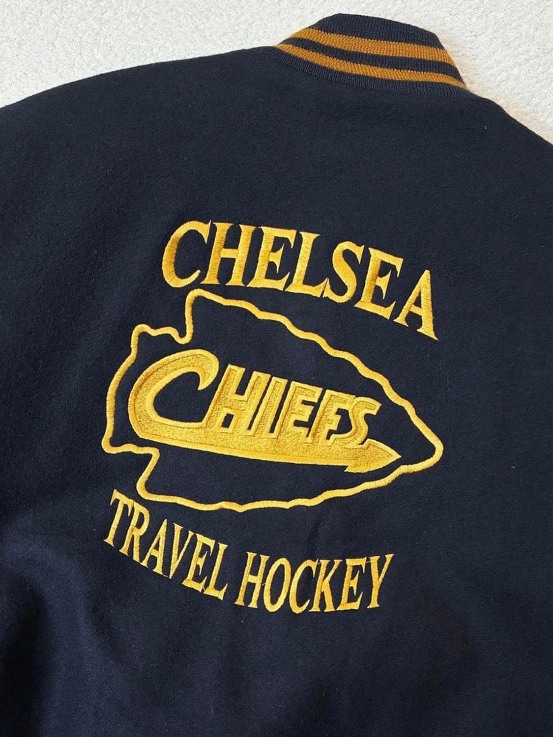 홀로웨이 90's USA 소가죽 바시티 자켓 PN6138 상품이미지8