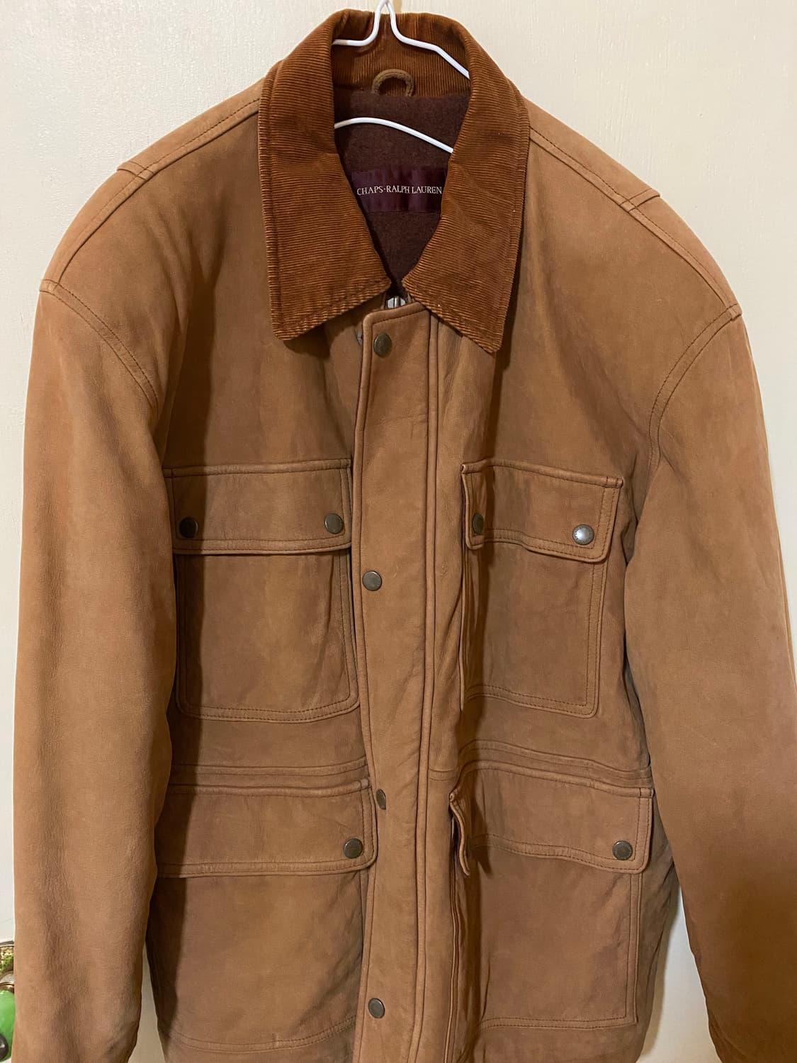 CHAPS •RALPH LAUREN 양가죽 울자켓 상품이미지8