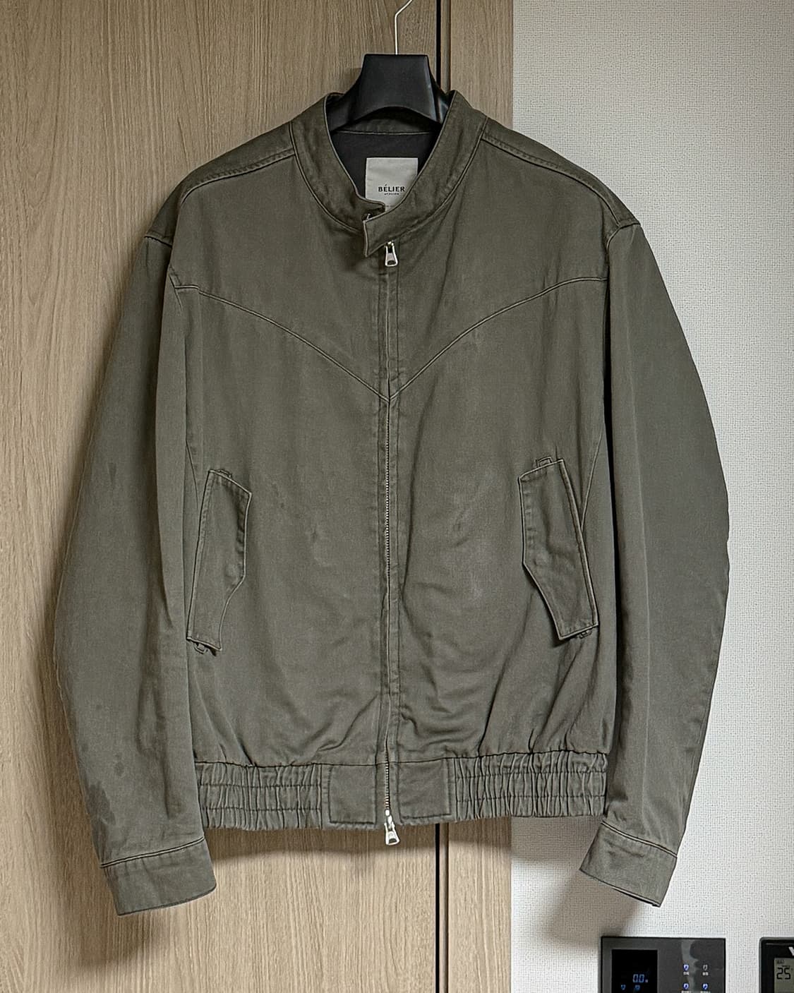 벨리에 세리프 해링턴 자켓 올리브 4(100) 상품이미지1