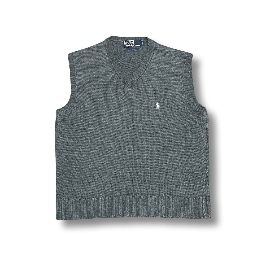 [M] 폴로 랄프로렌 니트 조끼 그레이 상품이미지1