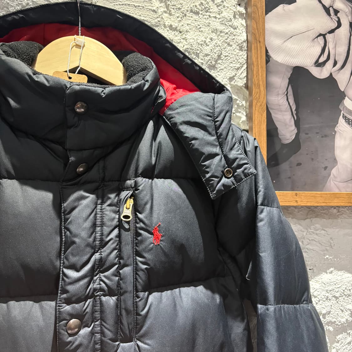 폴로 빈티지 래드포니 후드패딩 자켓 상품이미지2