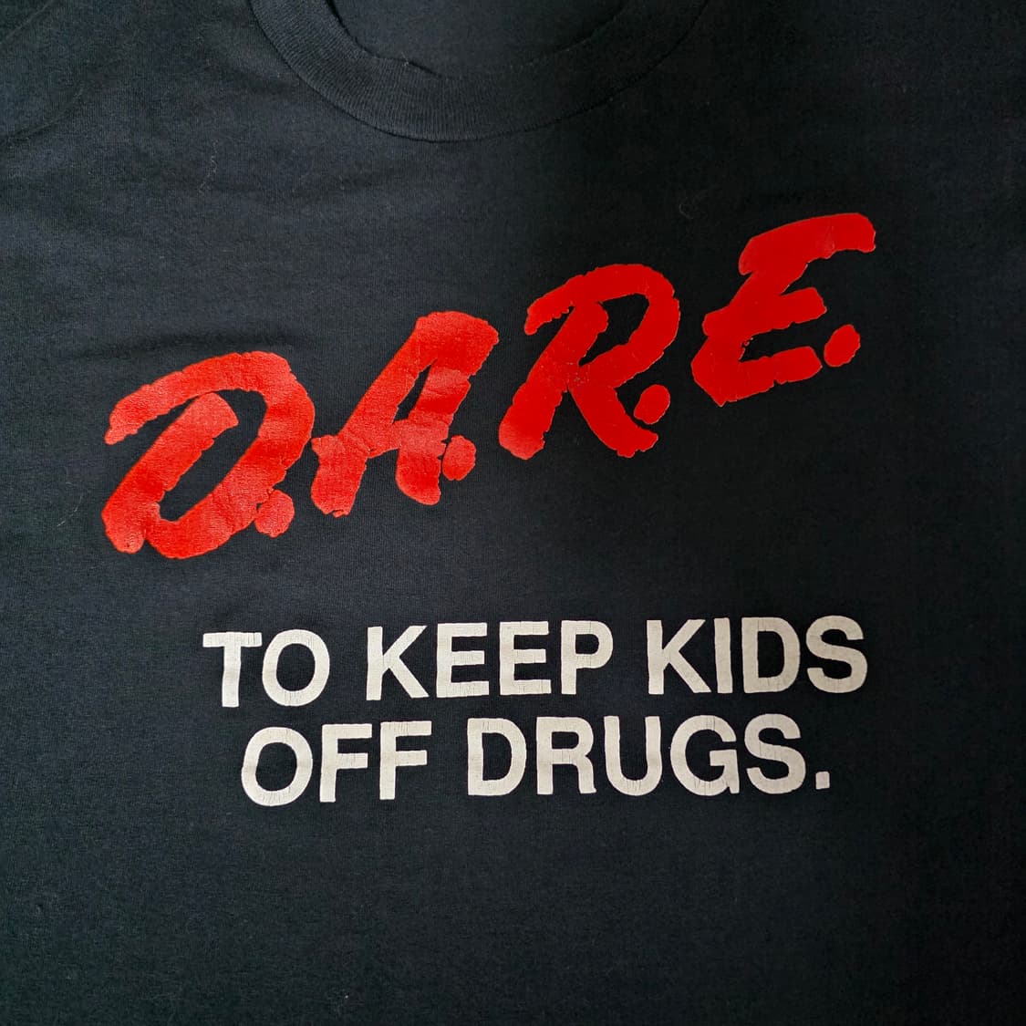 [XL] 80s 빈티지 D.A.R.E DARE 티셔츠 상품이미지2