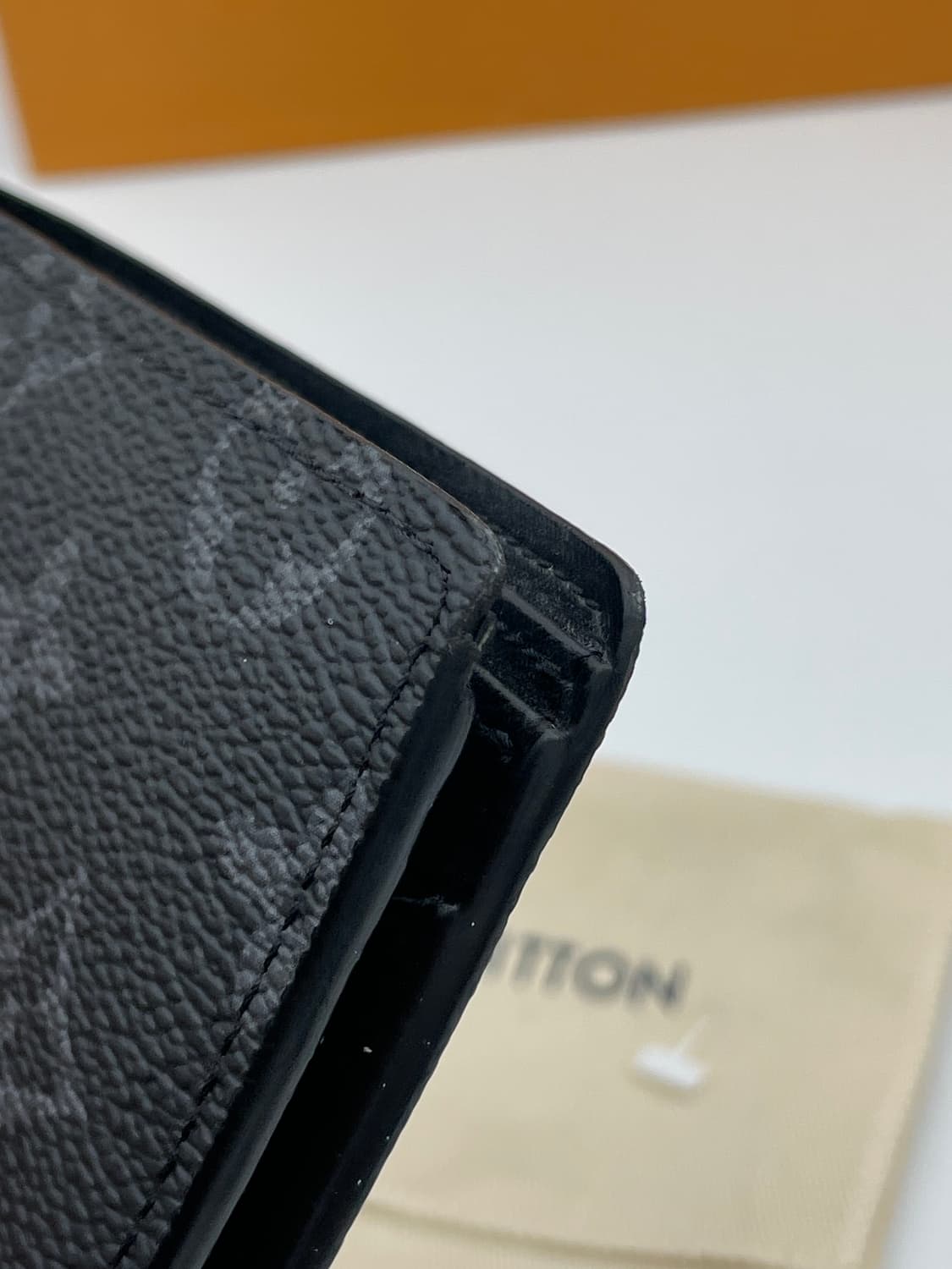 [ 풀구성 / 새상품급 ] 루이비통 멀티플 월릿 반지갑 블랙  상품이미지6