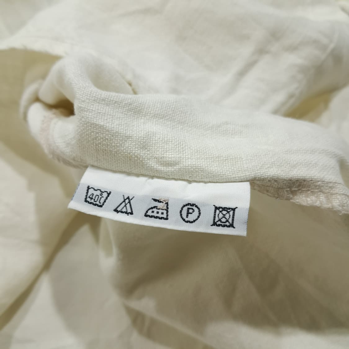 CL876 2XL Solo 80s 독일 트라흐텐 바바리안 린넨 알펜 셔 상품이미지5