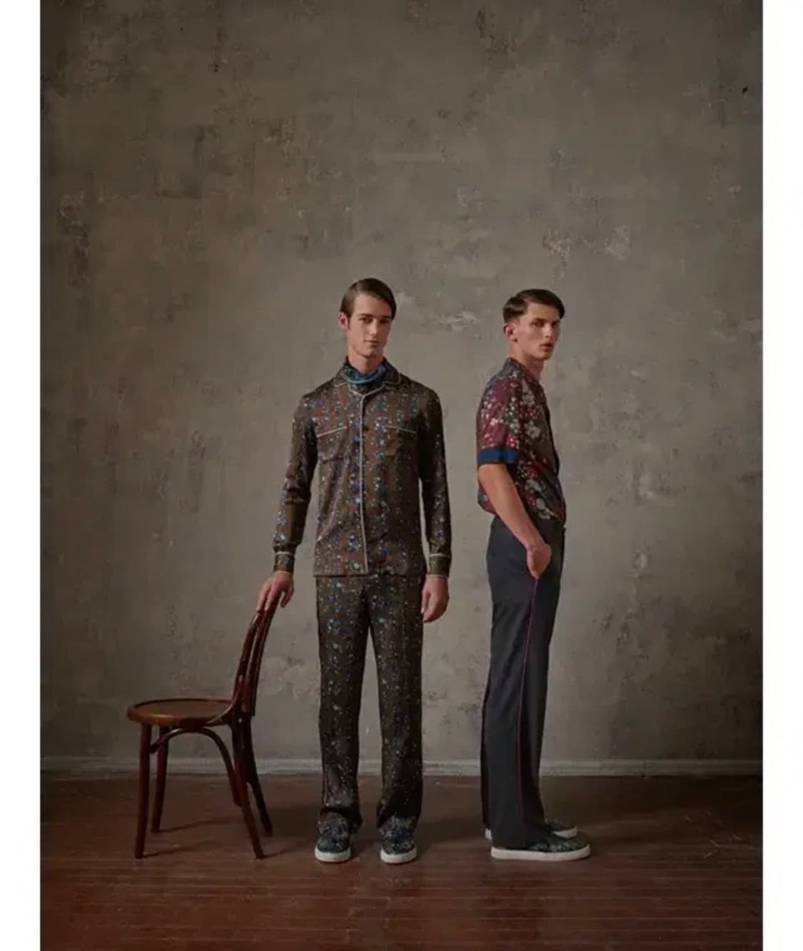 H&M X ERDEM 콜라보 메리노울 와이드 슬랙스 상품이미지2