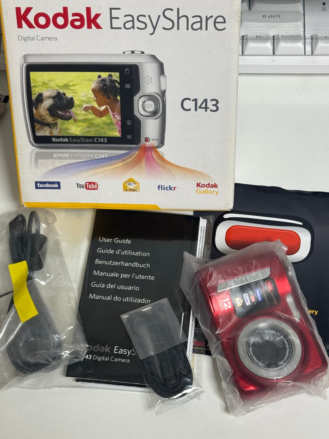 풀박, S급 미사용) 코닥 이지쉐어 c143 키키디카 kodak 상품이미지1