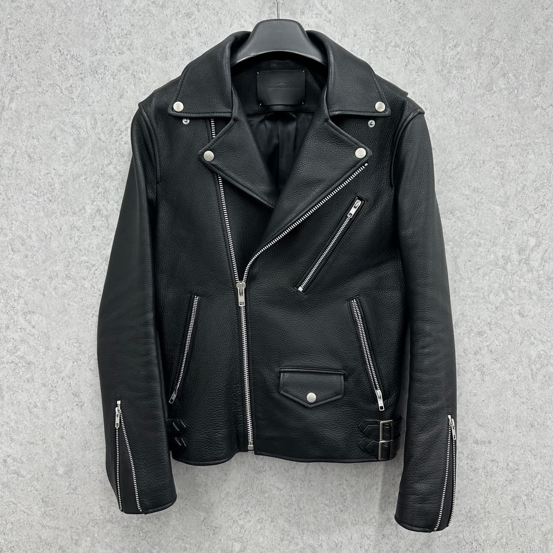 95 비바스튜디오 남자 소가죽 라이더 자켓 상품이미지1