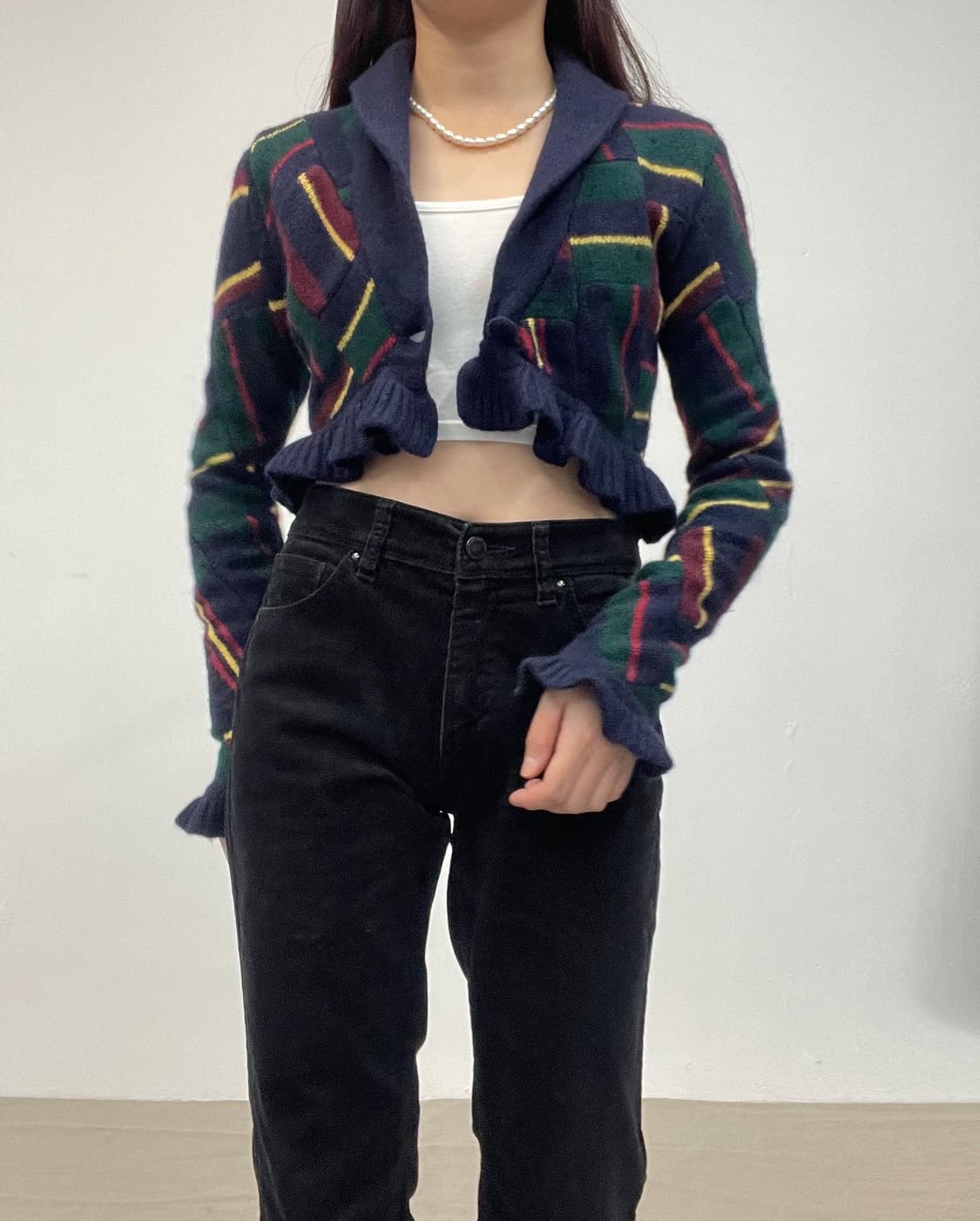 랄프로렌 크롭 가디건 상품이미지2