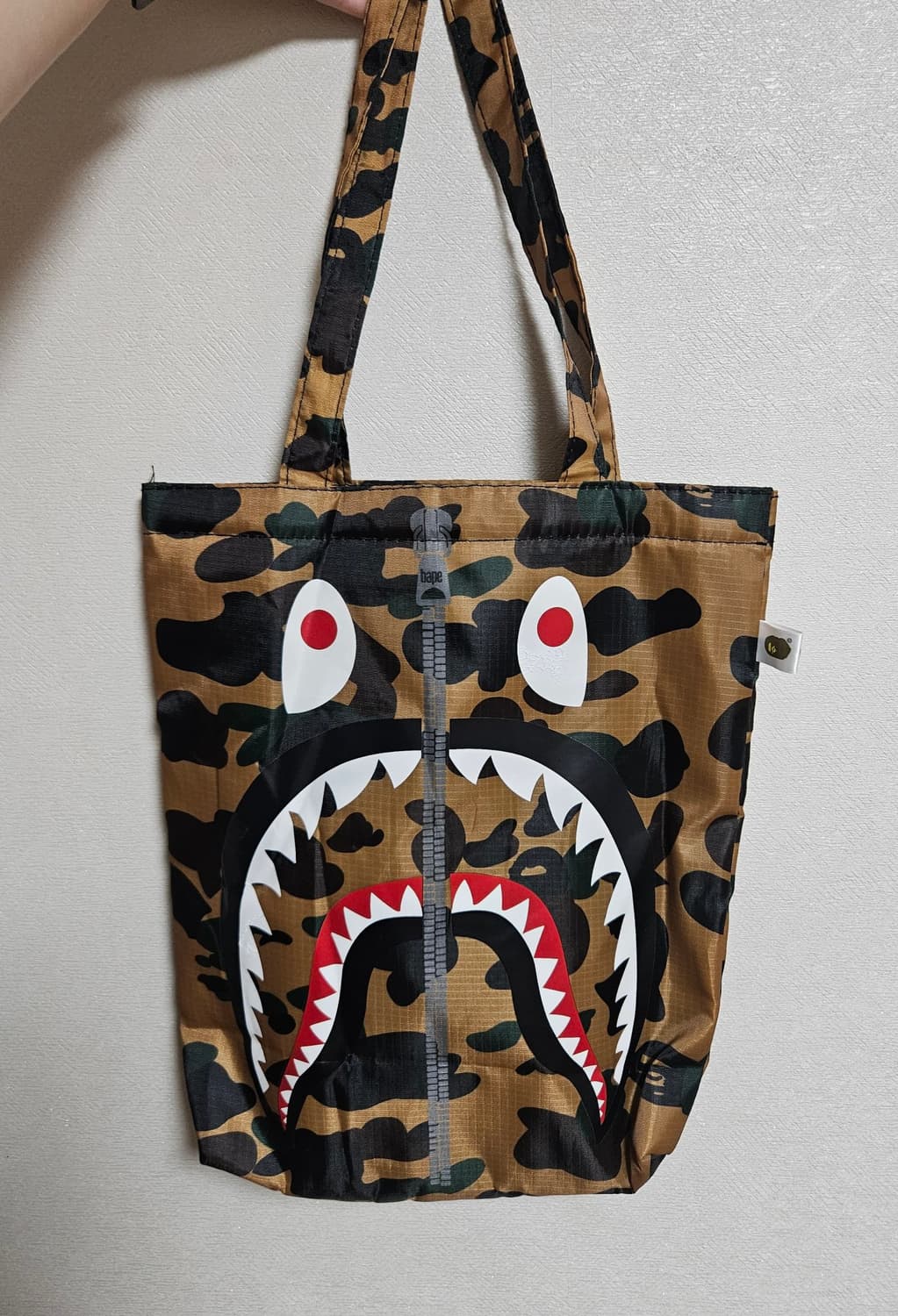 Bape 베이프 황계 토트백 숄더백/카모 밀리터리/반값택포 상품이미지1