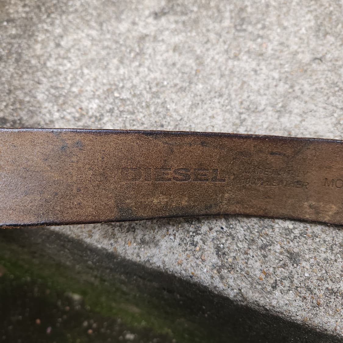 [OS] DIESEL 레더 벨트 상품이미지6