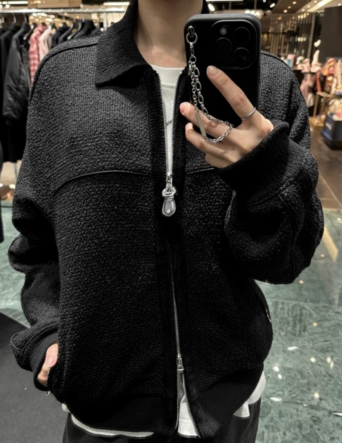 [52] 솔리드옴므 26ss 트위드 자켓 상품이미지2