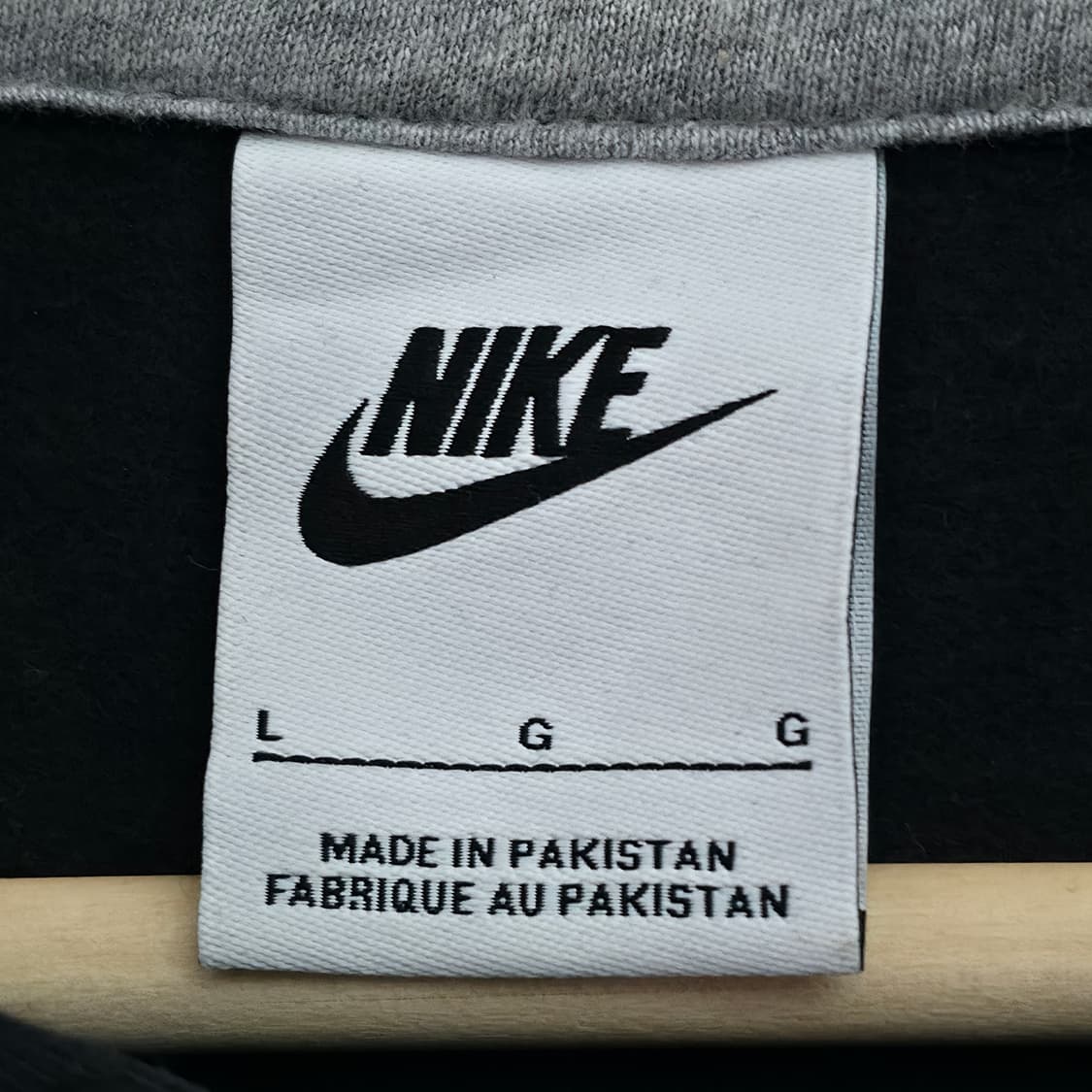 [L] 나이키 스우시 블랙 후드티 상품이미지5